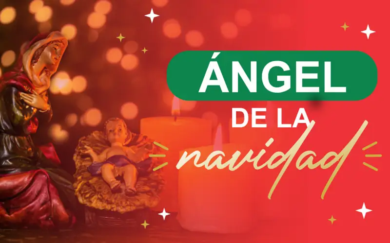 Ángel de navidad